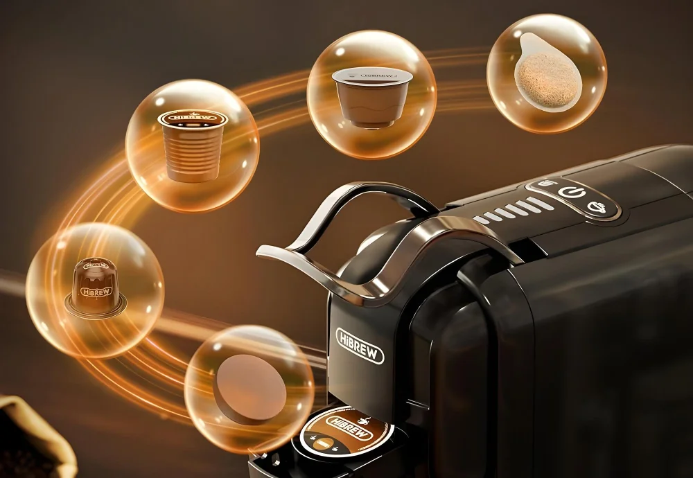 espresso machine with capsules